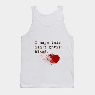 Chris' Blood Tank Top